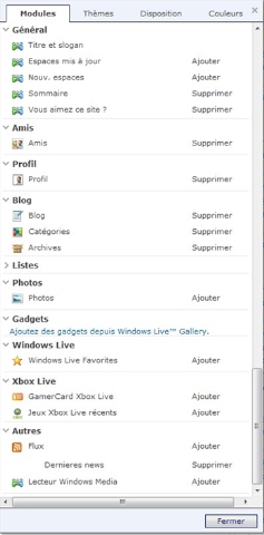 Windows Live Spaces passe en version 11.0 – GeekMag